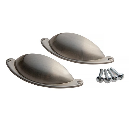 Brushed nickel shaker - 2,