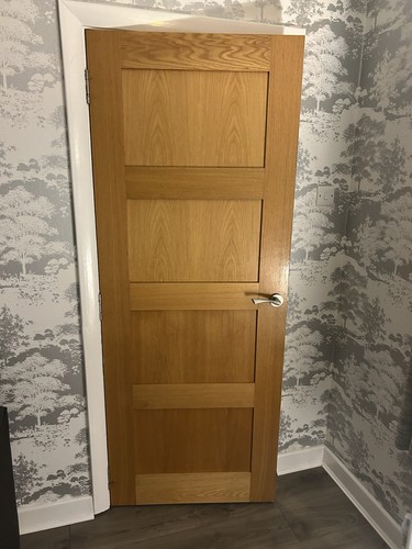 Solid oak doors modern - oak,